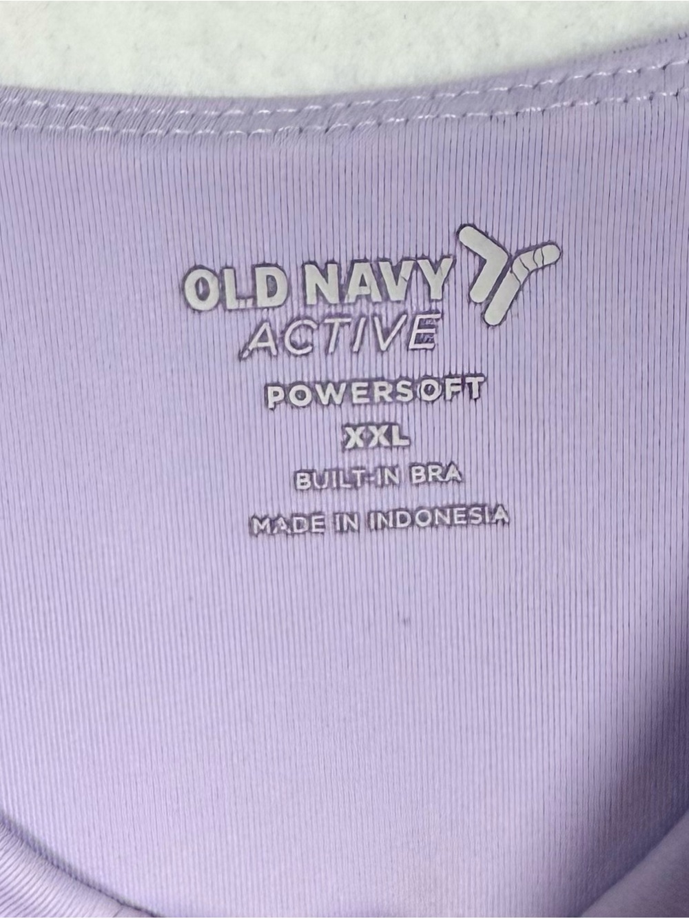Old Navy Active PowerSoft Lavender Athletic Dress Romper XXL Activewear - Picture 6 of 8